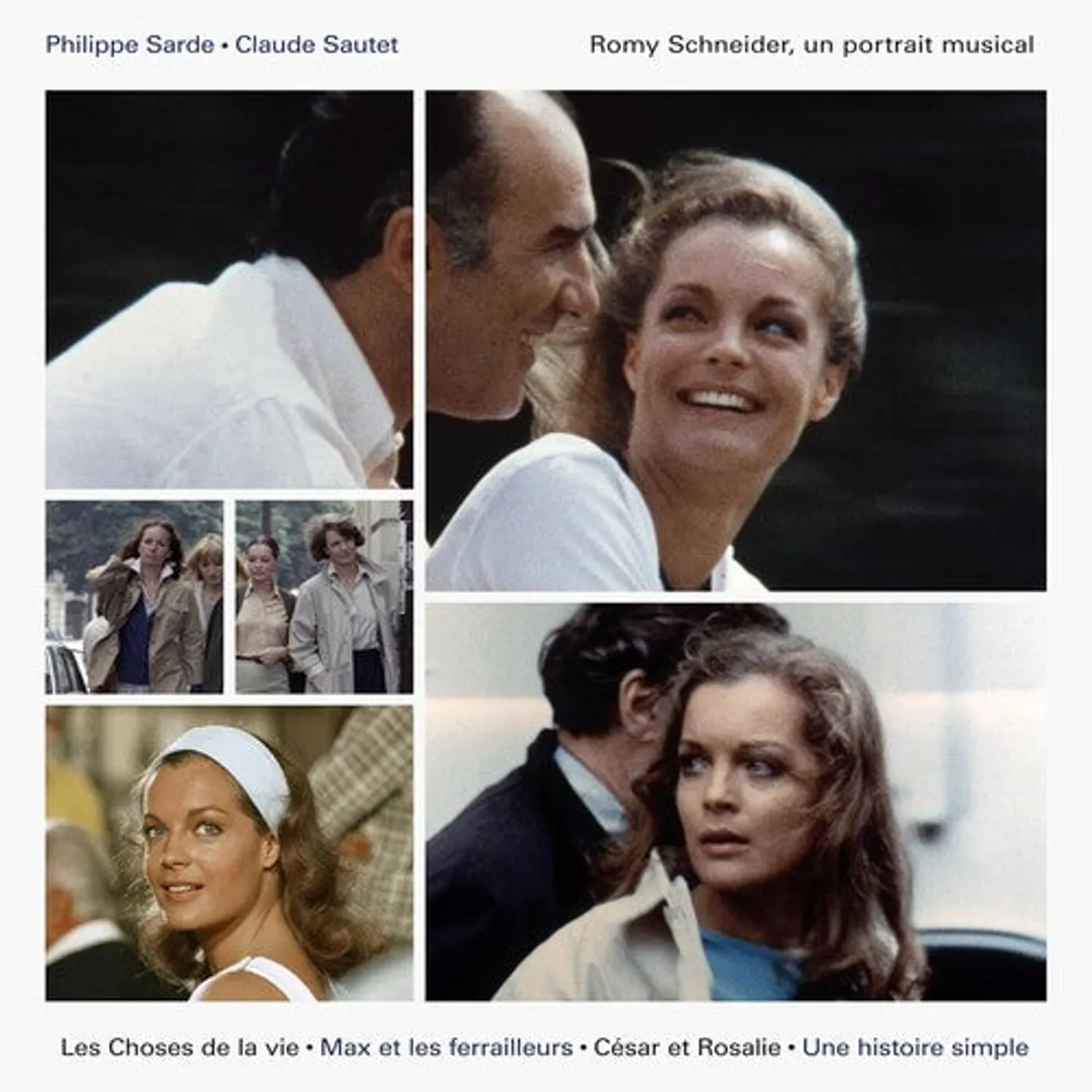 Philippe Sarde LP Vinyl - Romy Schneider Un Portrait Musical