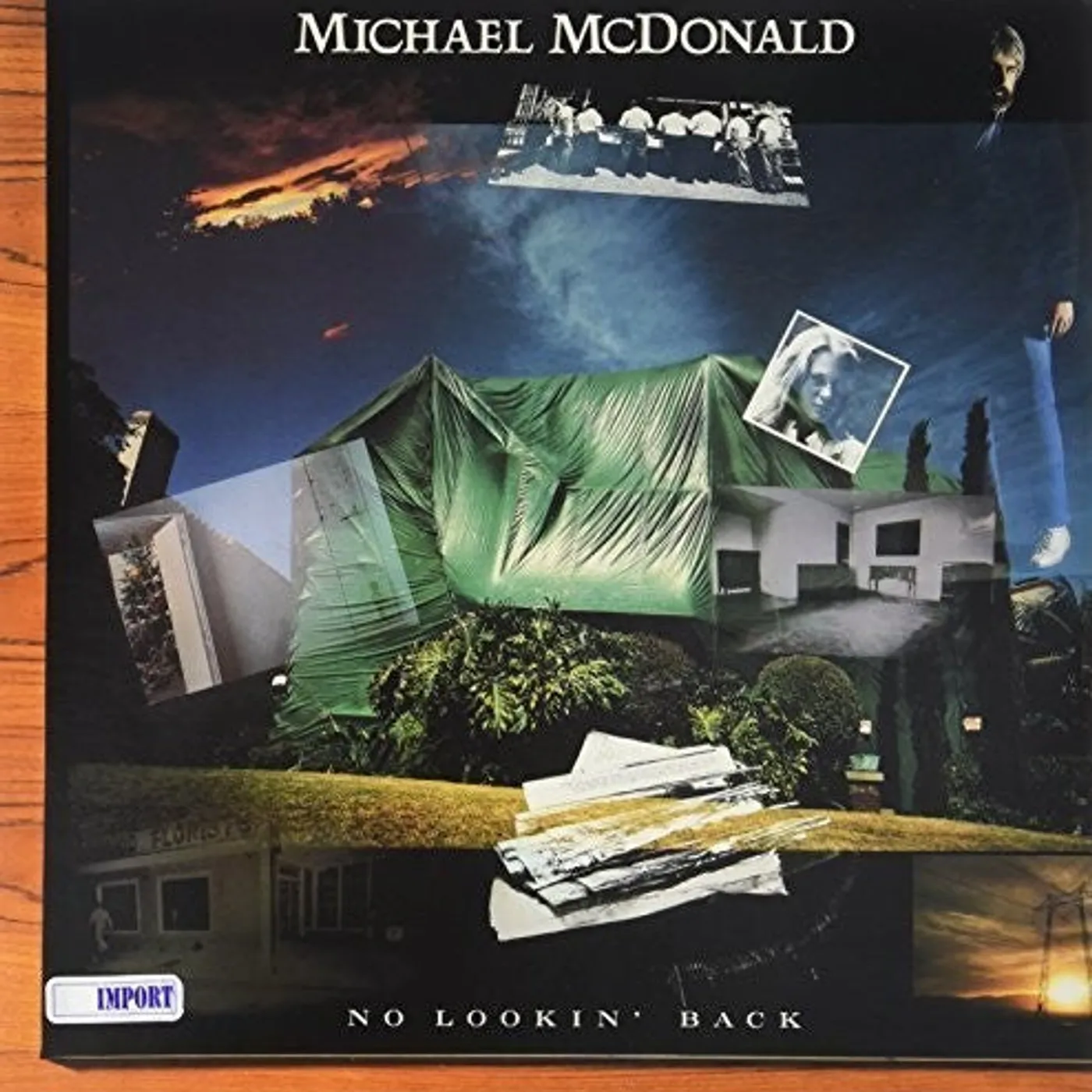 Michael Mcdonald LP Vinyl - No Lookin' Back