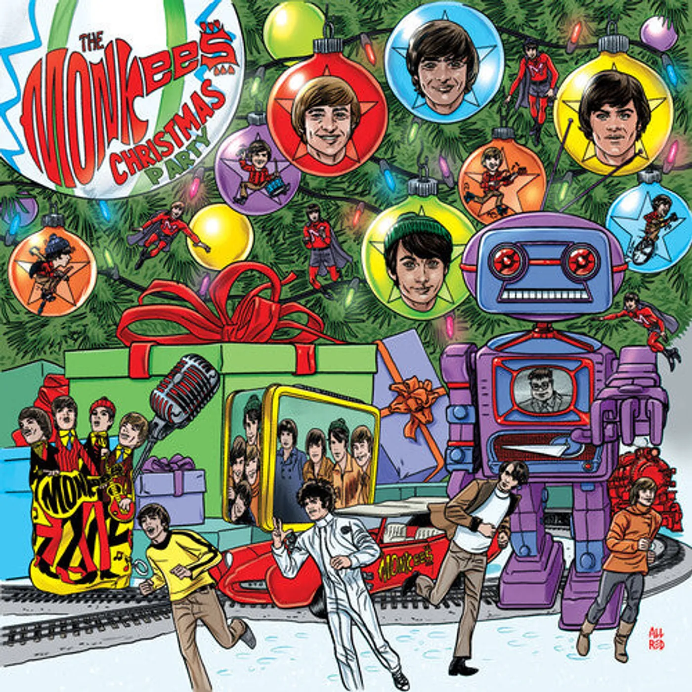 The Monkees LP Vinyl - Christmas Party