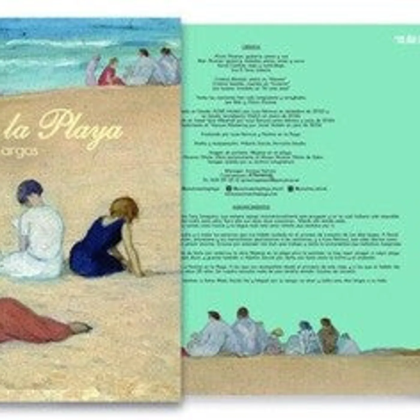Pauline En La Playa LP Vinyl - Los Dias Largos (Blue) (Coloured Vinyl) (Spa)