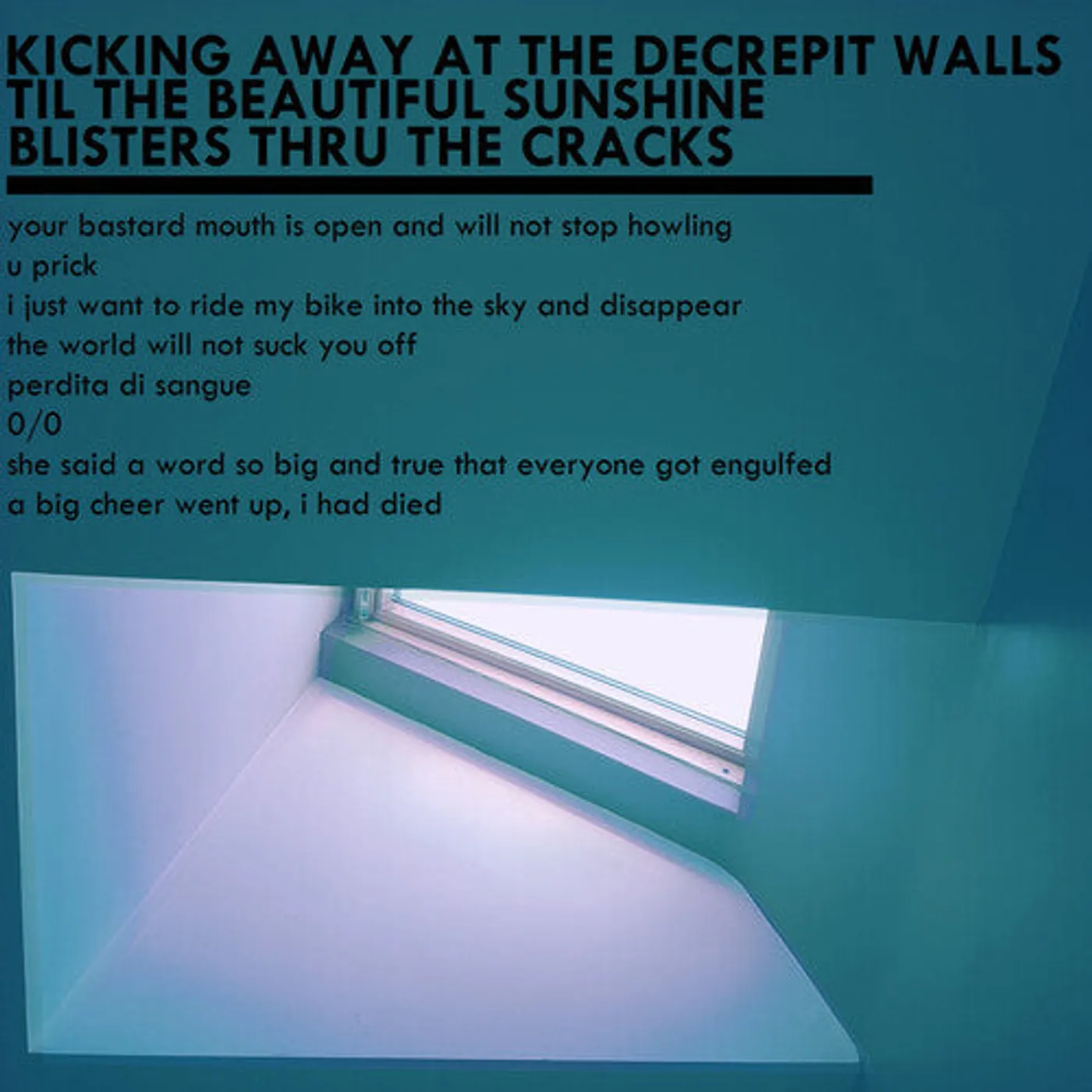 Mxlx LP Vinyl - Kicking Away At The Decrepit Walls (Ltd)