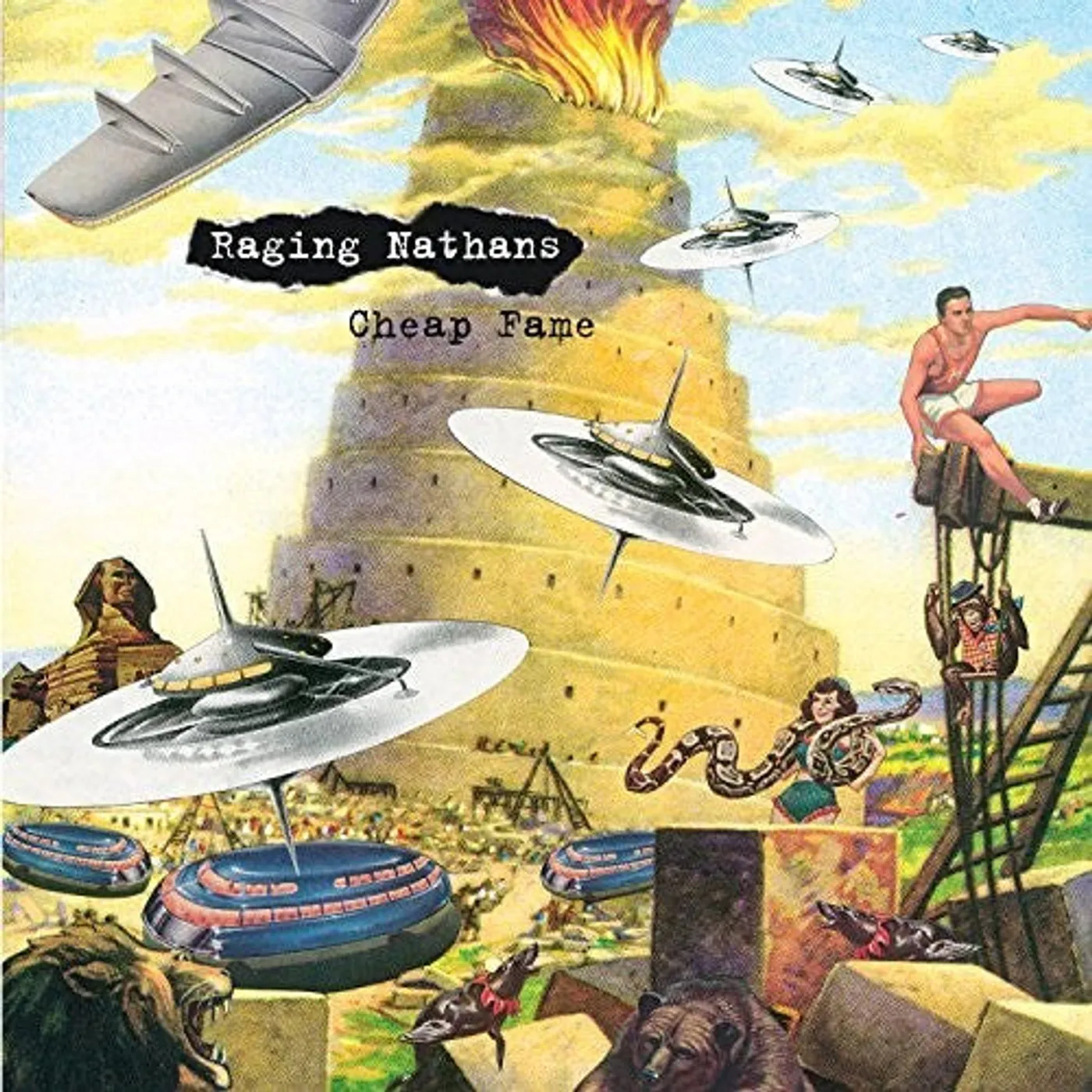 The Raging Nathans LP Vinyl - Cheap Fame