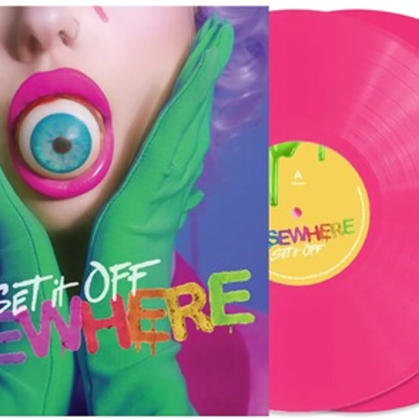 Set It Off LP Vinyl - Elsewhere (Coloured Vinyl) (Gate Fold) (Pnk)