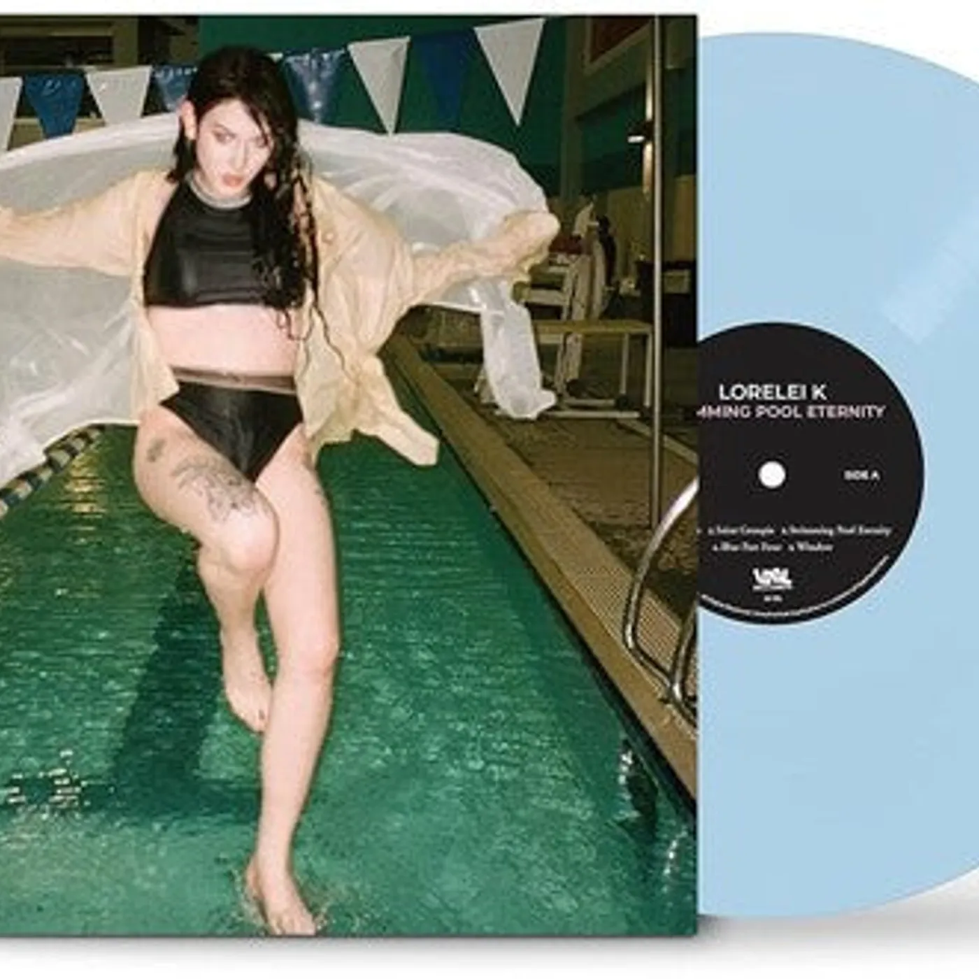 Lorelei K LP Vinyl - Swimming Pool Eternity (Blue) (Coloured Vinyl) (Ltd)