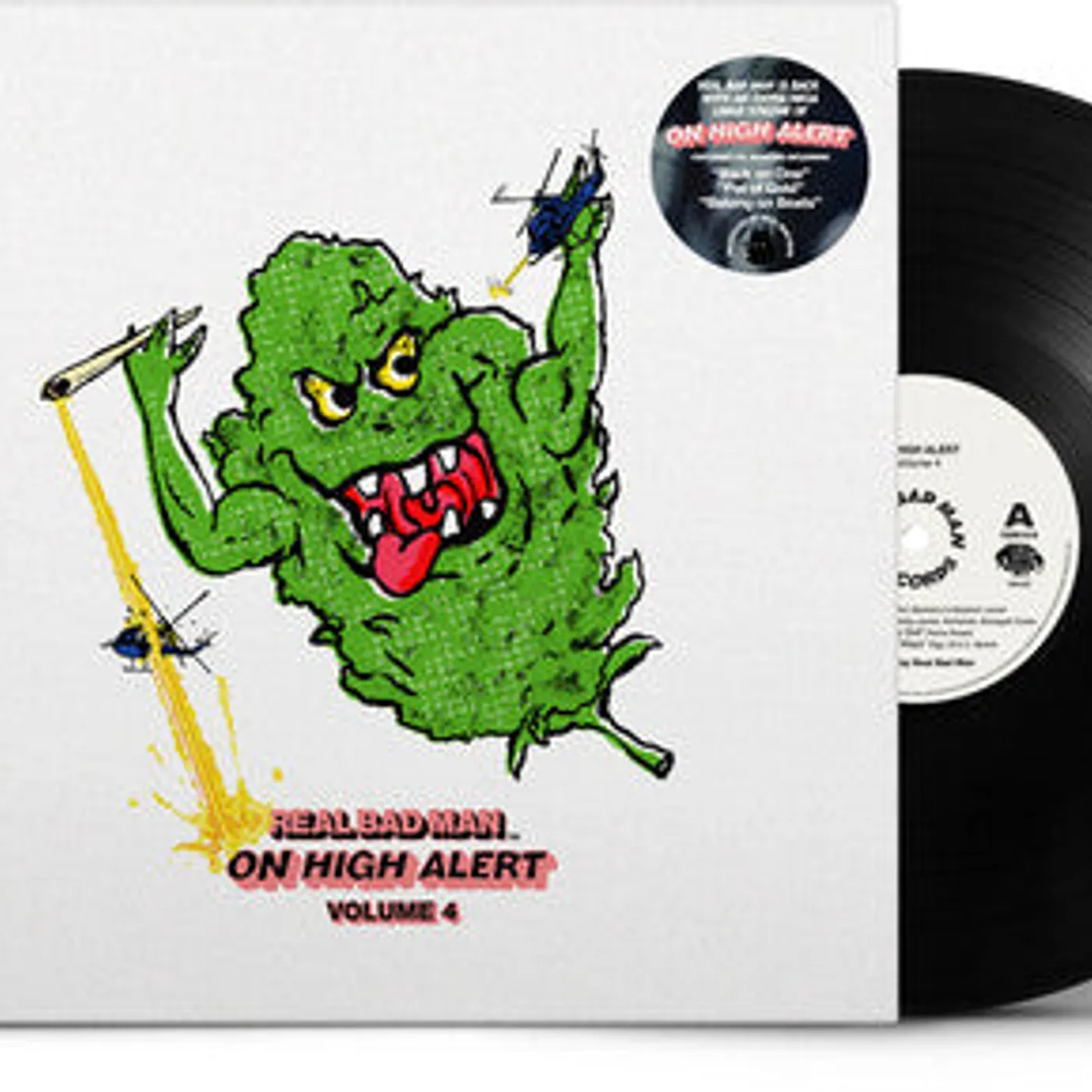 Real Bad Man LP Vinyl - On High Alert 4