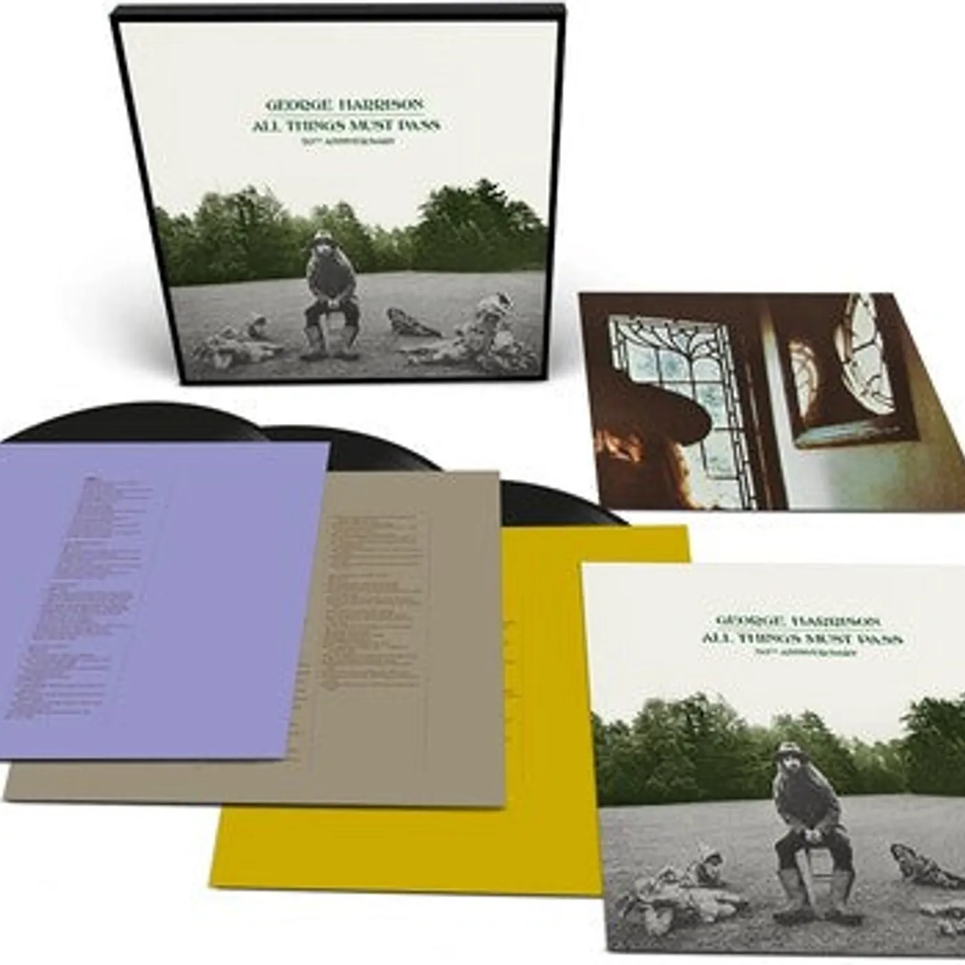 George Harrison LP Vinyl - All Things Must Pass (Ogv) (Post) (Phot) (Rmx)