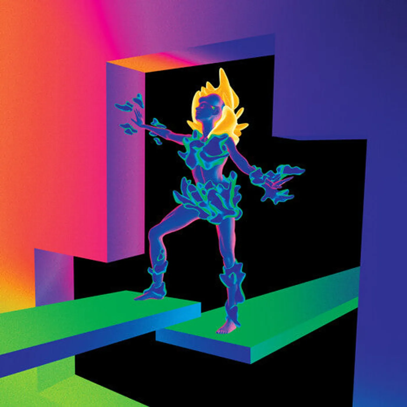 Kaitlyn Aurelia Smith LP Vinyl - Let'S Turn It Into Sound - Yellow (Coloured Vinyl) (Ylw)