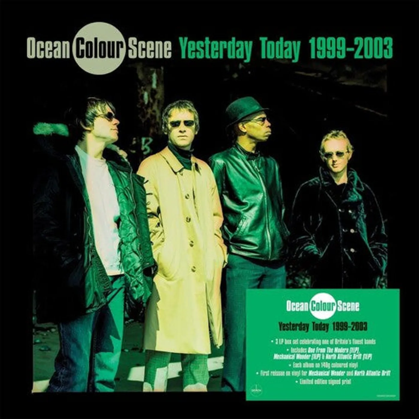 Ocean Colour Scene LP Vinyl - Yesterday Today 1999-2003 (Coloured Vinyl) (Ltd) (Ofgv) (Uk)