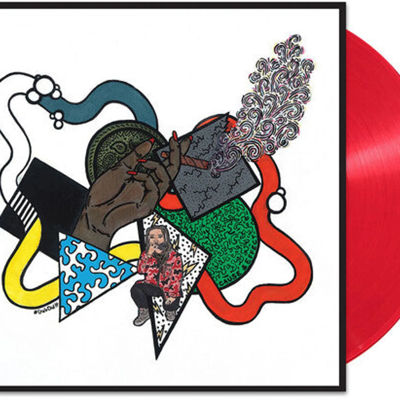 Gifted Gab LP Vinyl - Cause & Effect (Ltd) (Red)