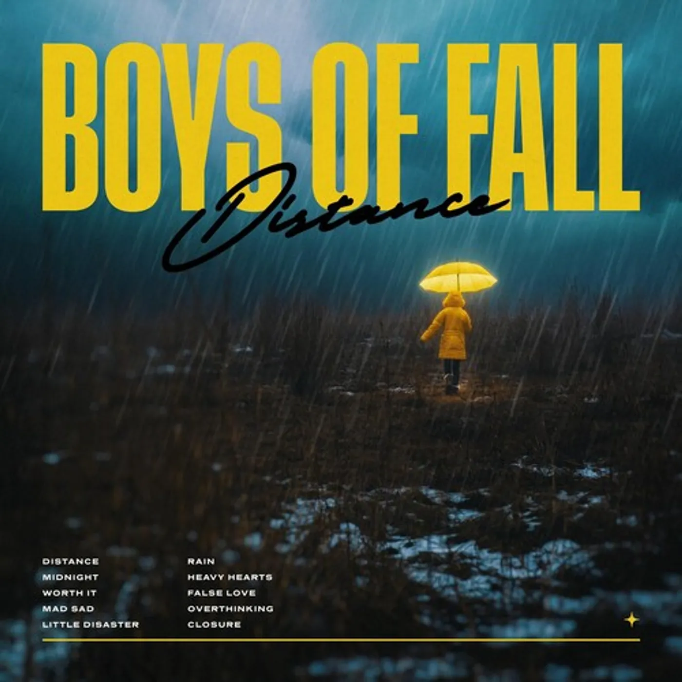 Boys Of Fall LP Vinyl - Distance