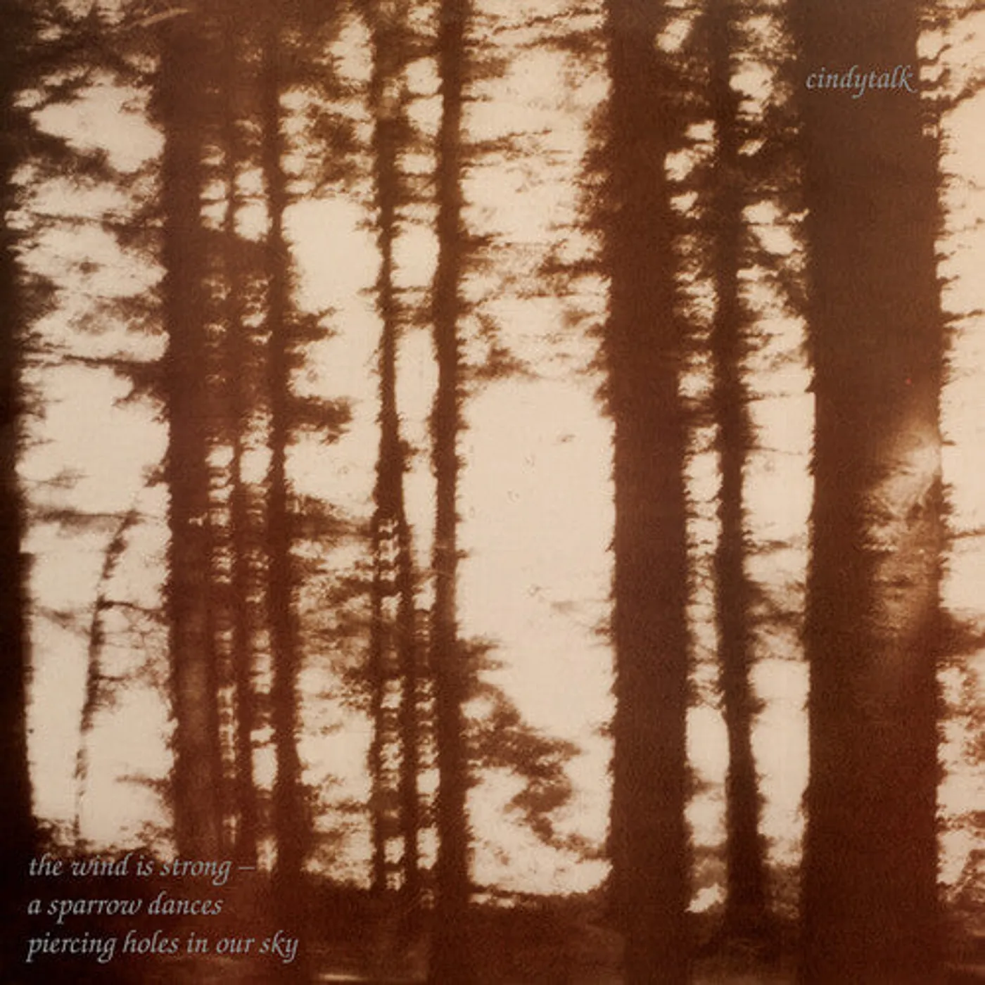 Cindytalk LP Vinyl - Wind Is Strong - Marbled Smoke (Coloured Vinyl) (Smok)