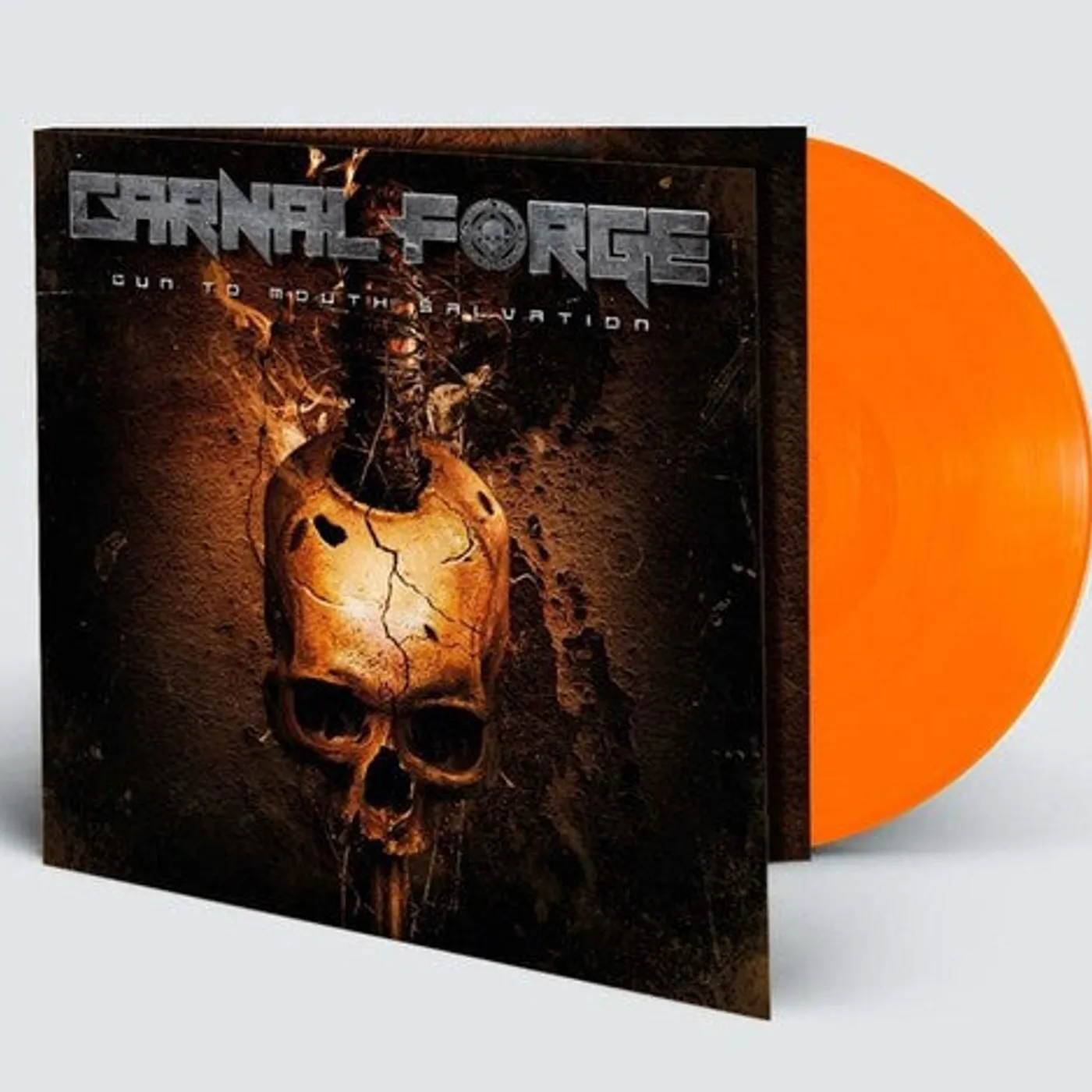 Carnal Forge LP Vinyl - Gun To Mouth Salvation - Orange (Gate Fold) (Ltd) (Org)