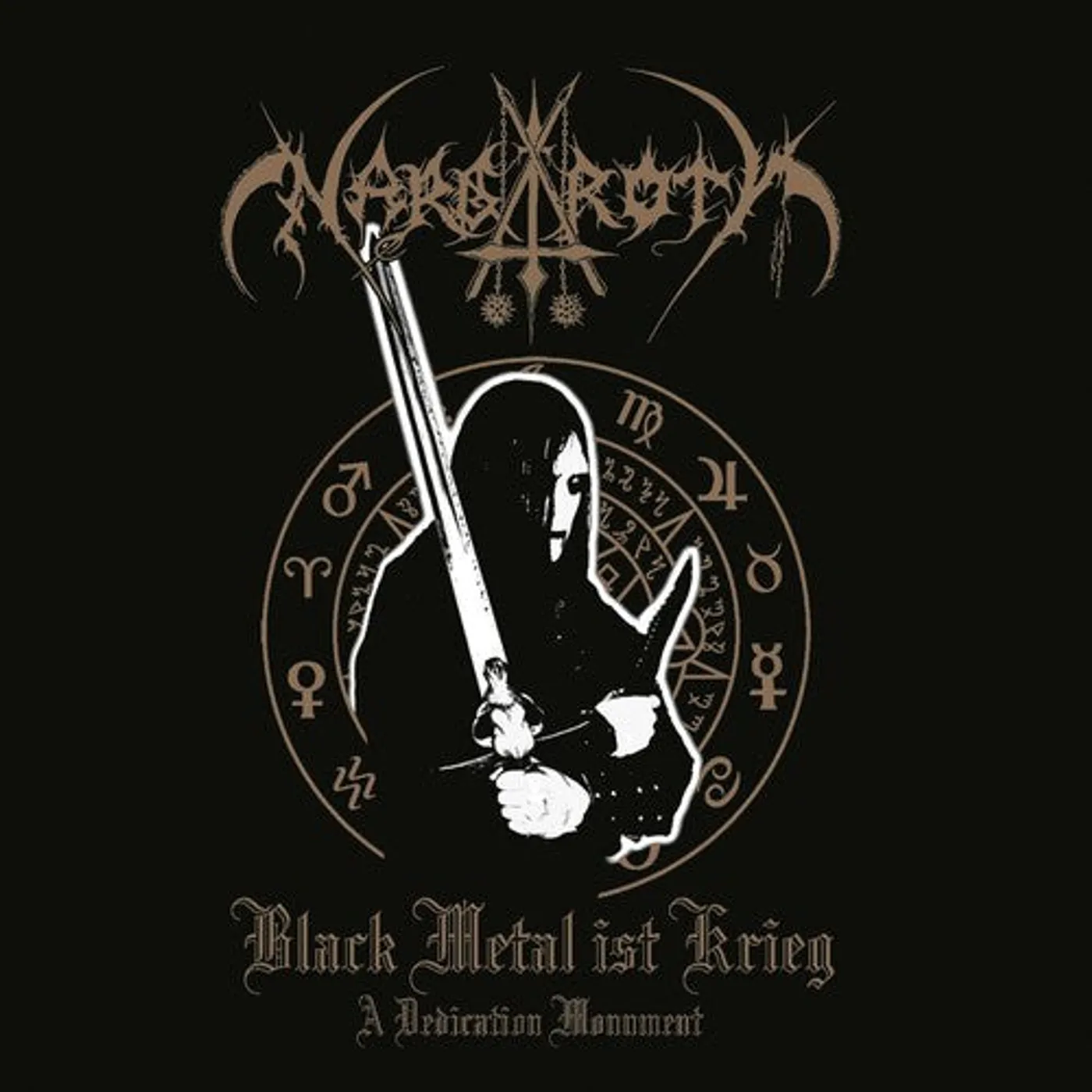 Nargaroth LP Vinyl - Black Metal Ist Krieg (Gate Fold) (Ltd)