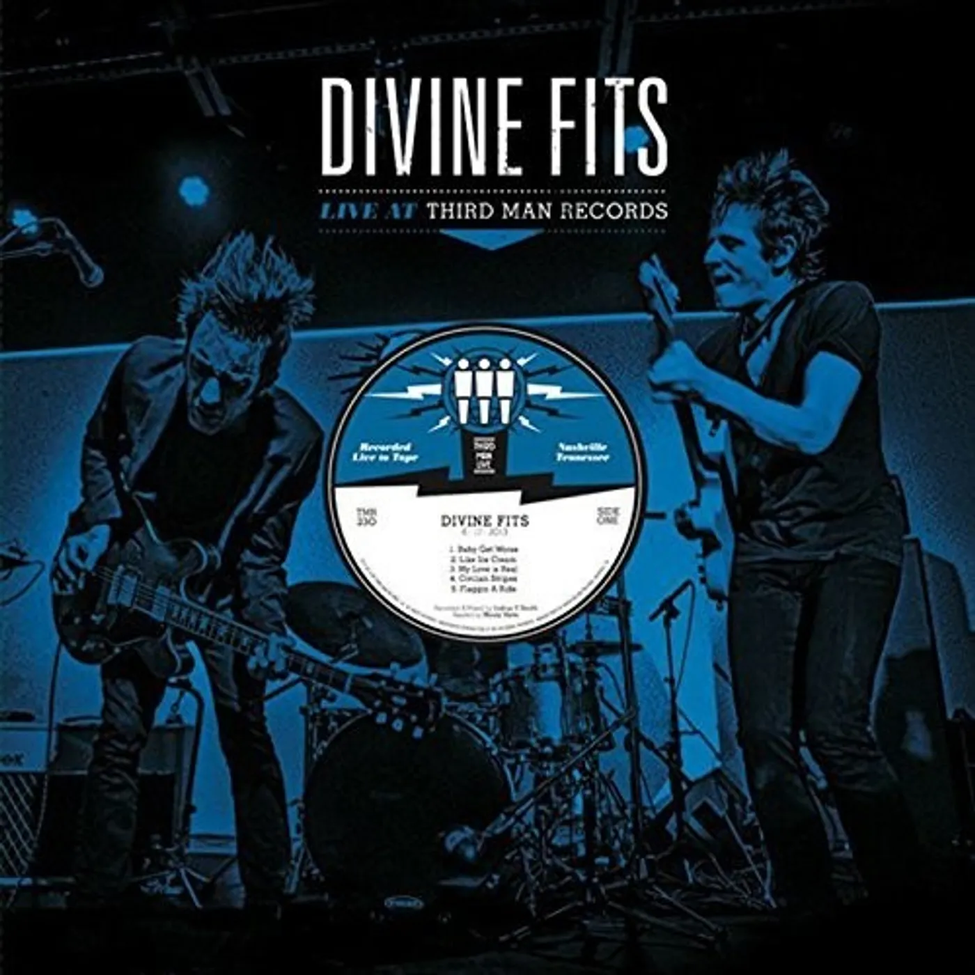 Divine Fits LP Vinyl - Live At Third Man Records 06-17-2013