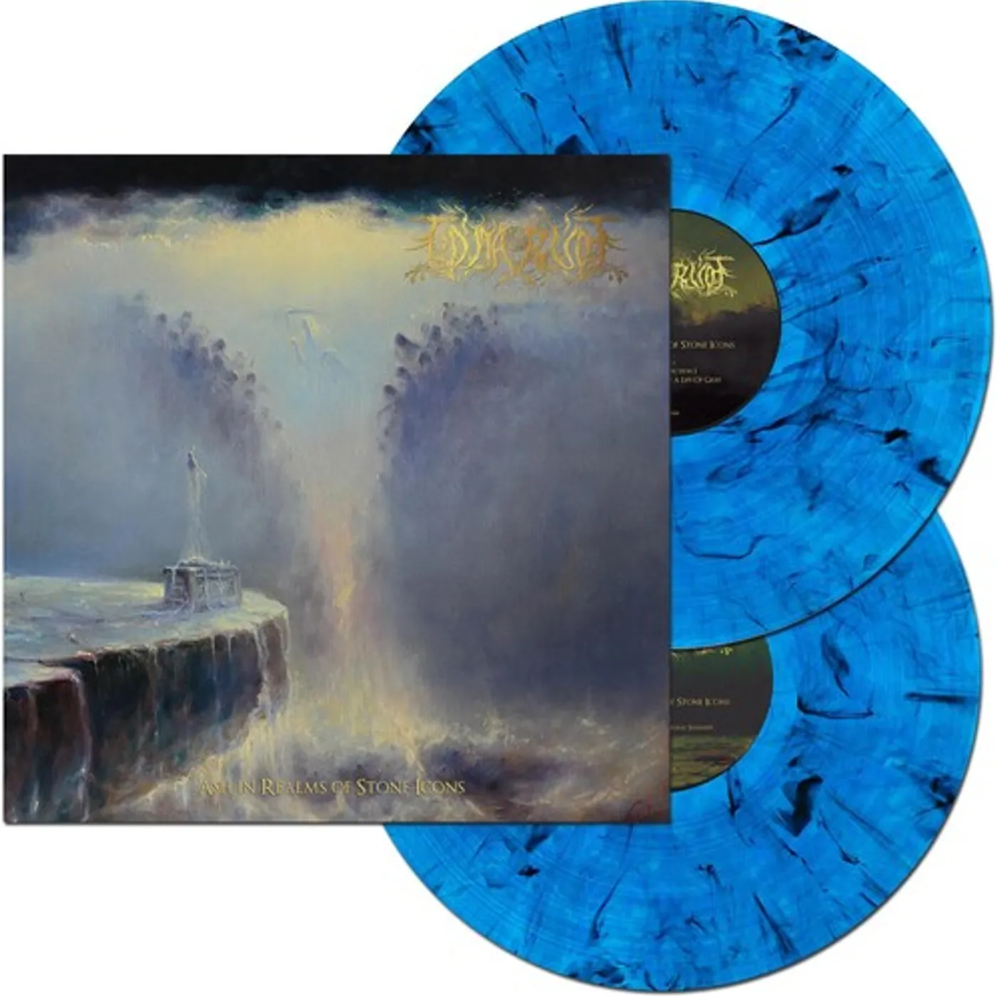 Tómarúm LP Vinyl - Ash In Realms Of Stone Icon (Blue) (Coloured Vinyl) (Smok)