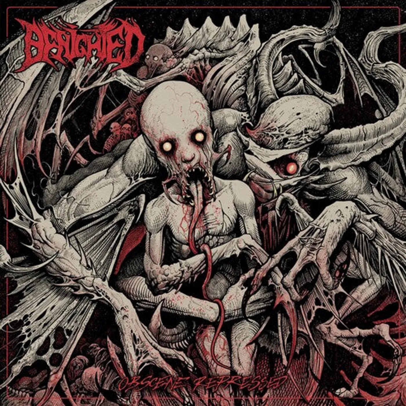 Benighted LP Vinyl - Obscene Repressed (Bonus Tracks) (Gate Fold) (Ltd)