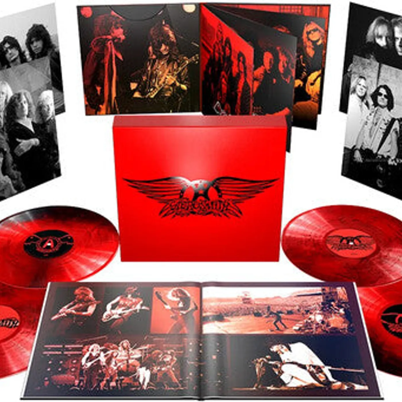 Aerosmith LP Vinyl - Greatest Hits (Coloured Vinyl) (Dlx) (Red) (Can)