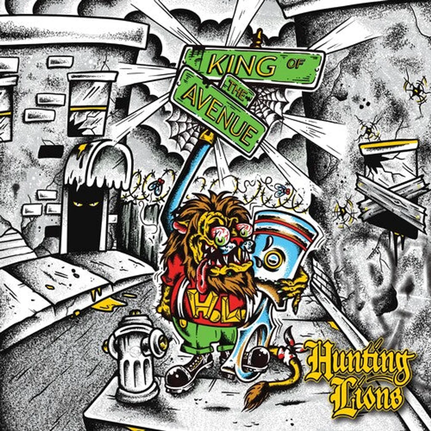 Hunting Lions LP Vinyl - King Of The Avenue