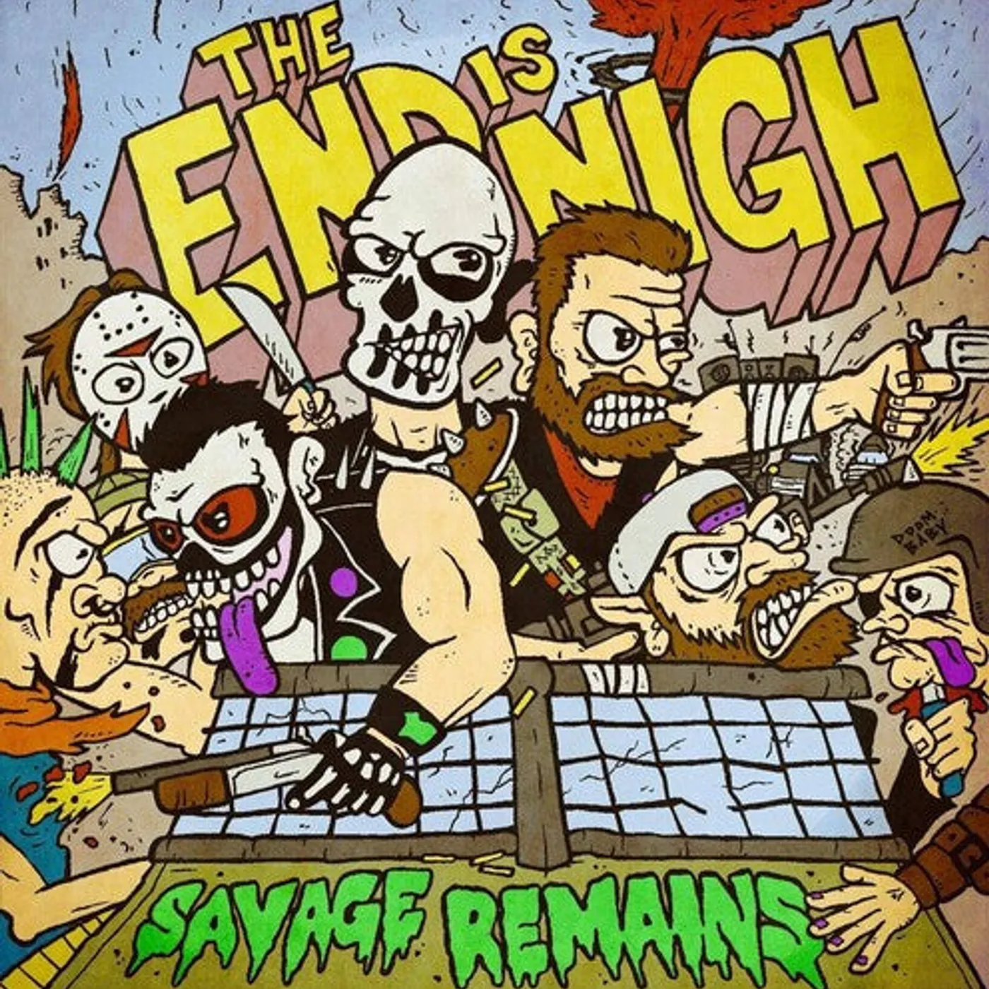 Savage Remains LP Vinyl - End Is Nigh