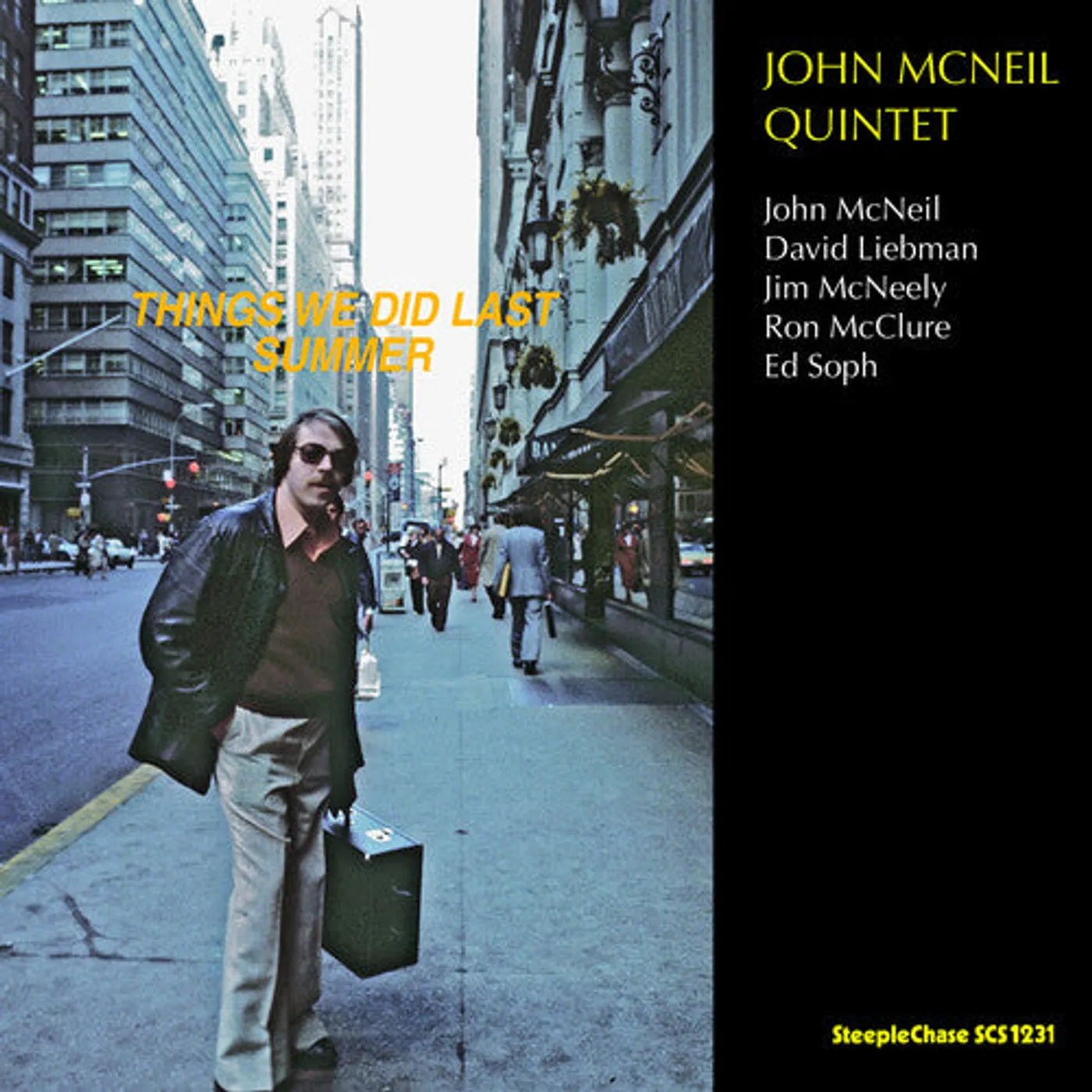 John Mcneil LP Vinyl - Things We Did Last Summer