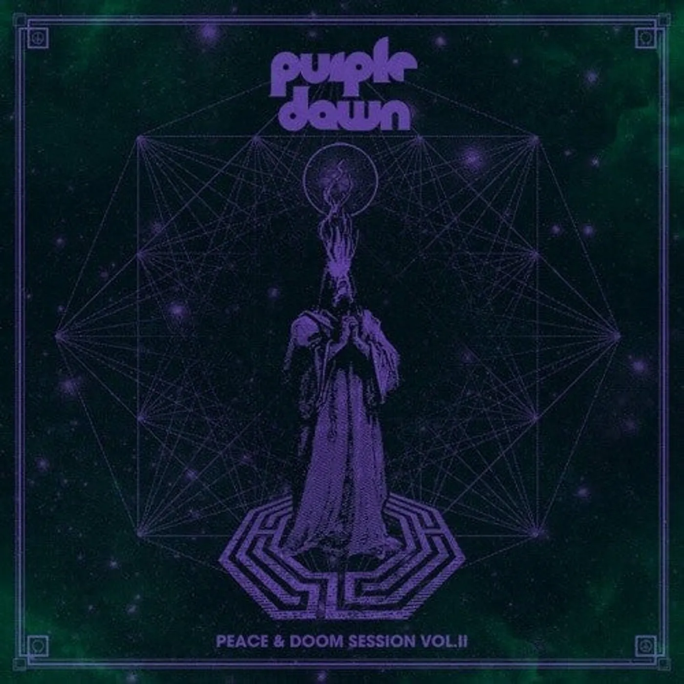 Purple Dawn LP Vinyl - Peace & Doom Session Vol.2 (Coloured Vinyl) (Grn)