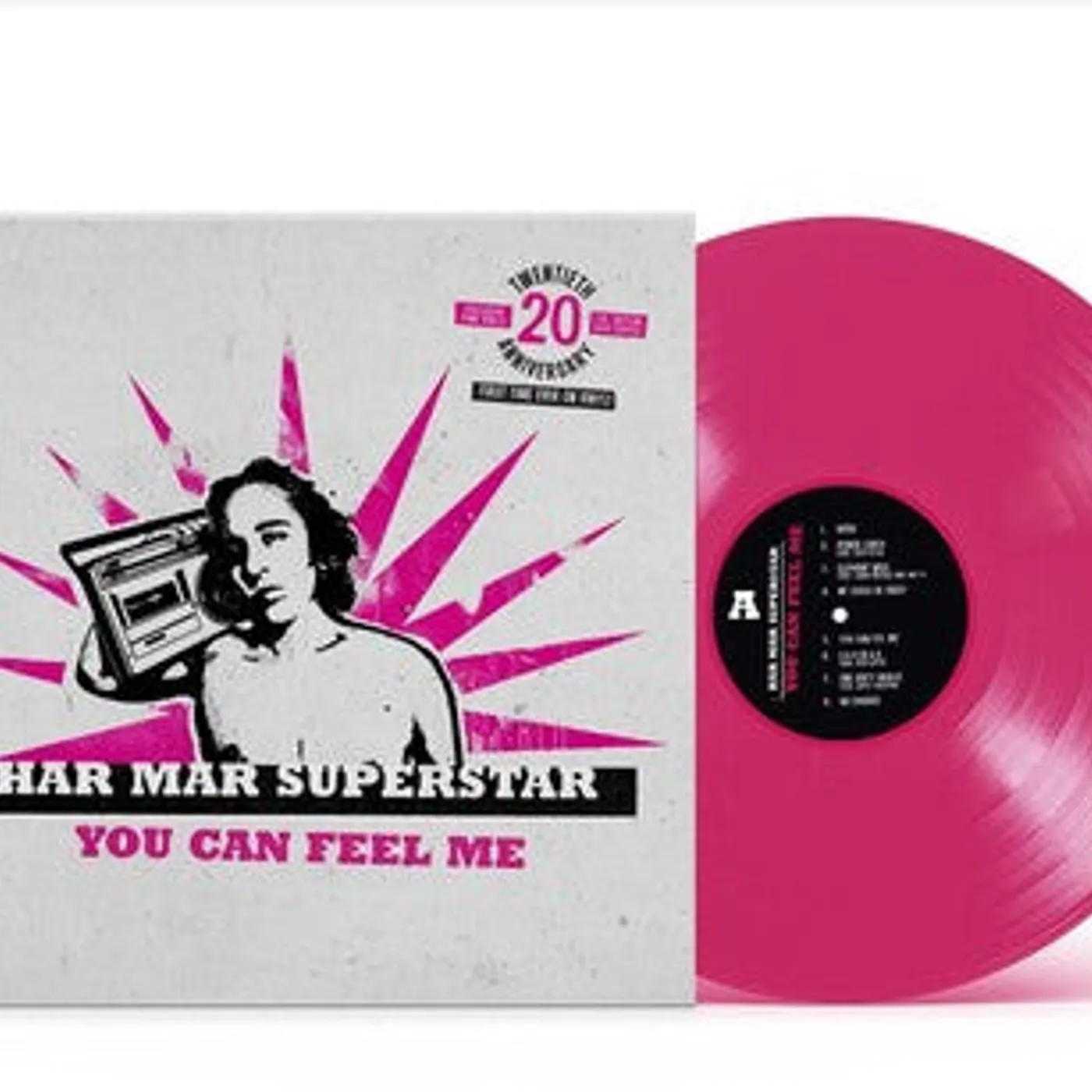 Har Mar Superstar LP Vinyl - You Can Feel Me - 20Th Anniversary (Coloured Vinyl)
