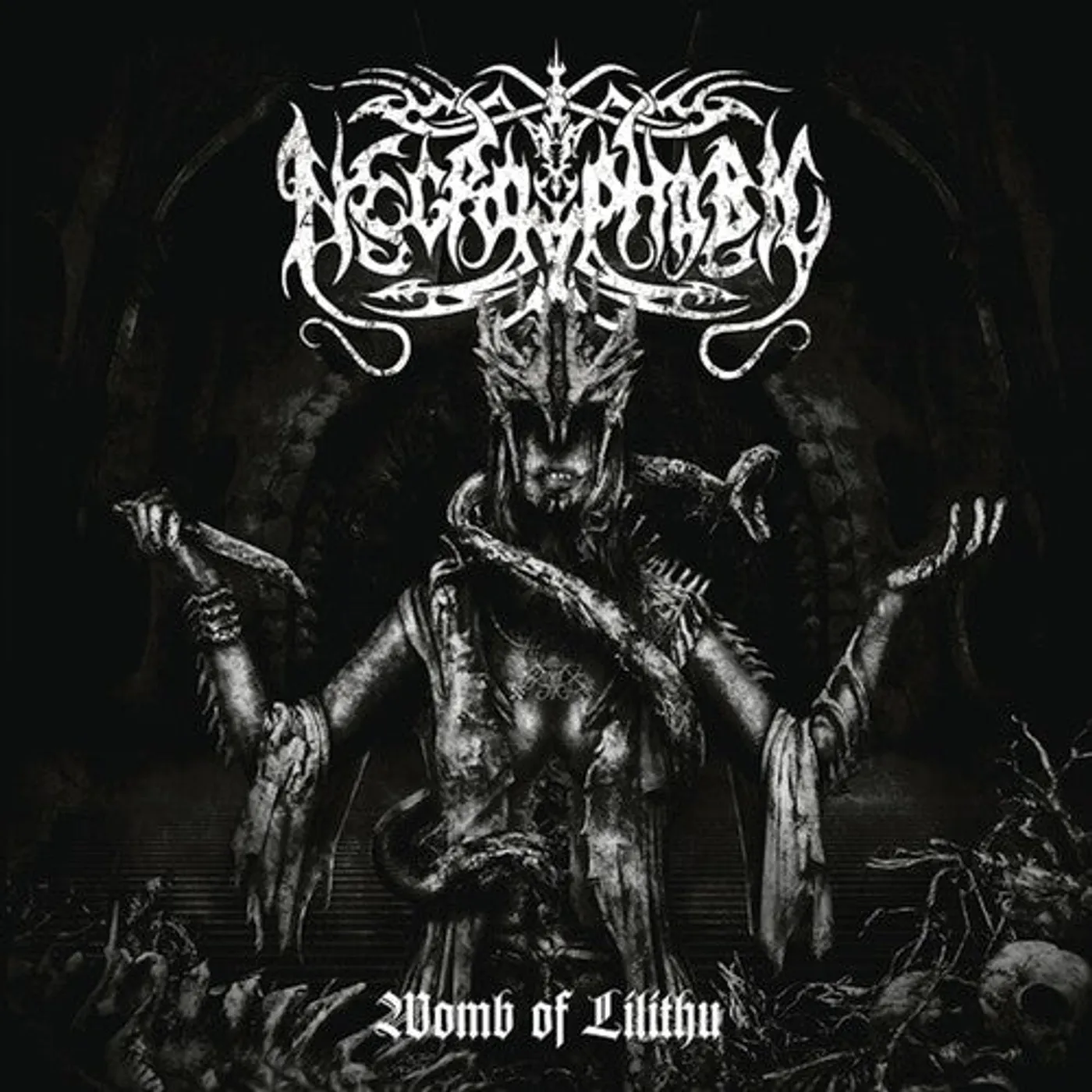 Necrophobic LP Vinyl - Womb Of Lilithu (Gate Fold) (Post) (Reis)