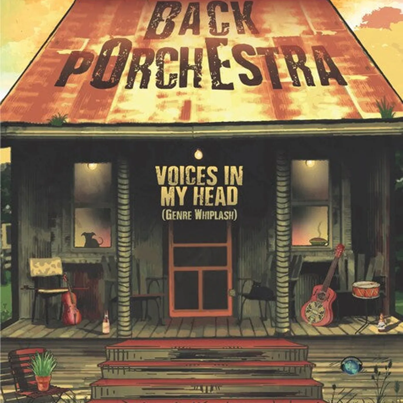 Back Porchestra LP Vinyl - Voices In My Head (Genre Whiplash)
