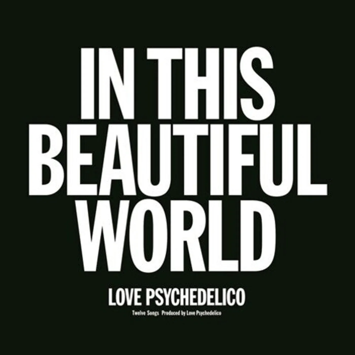Love Psychedelico LP Vinyl - In This Beautiful World (Ltd) (Ogv)
