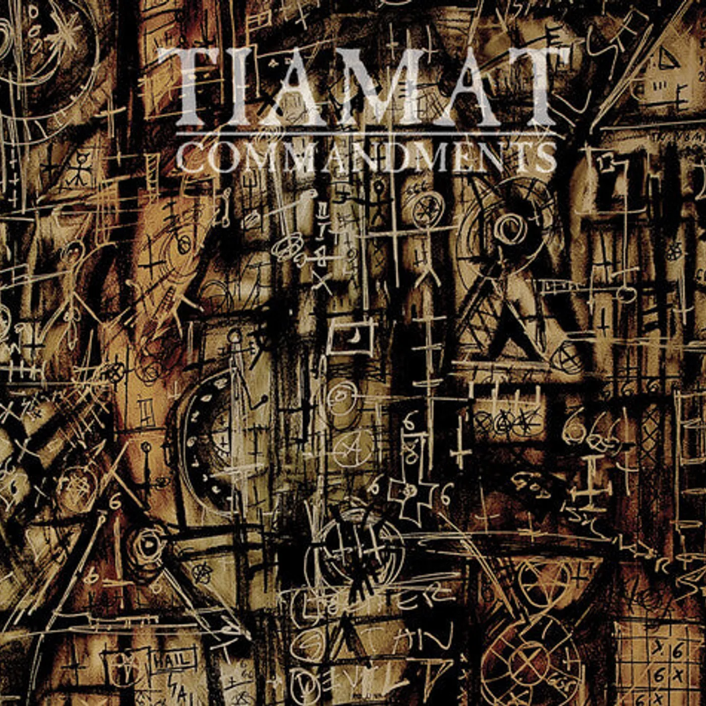Tiamat LP Vinyl - Commandments: An Anthology (Gol) (Ltd)