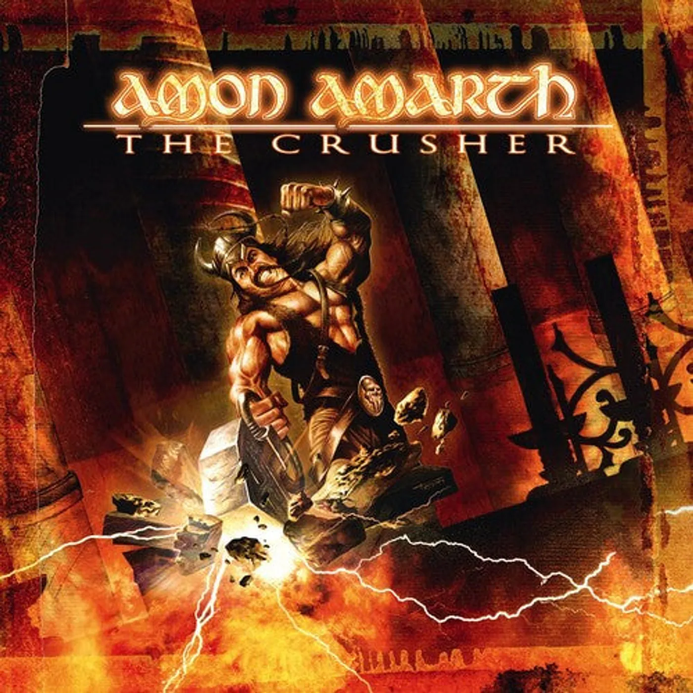 Amon Amarth LP Vinyl - Crusher (Blk) (Ogv)