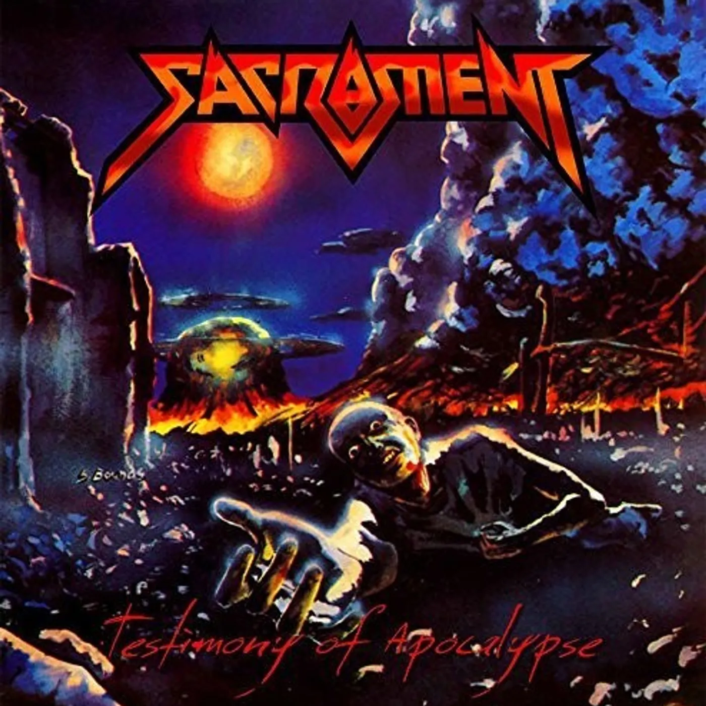 Sacrament LP Vinyl - Testimony Of Apocalypse
