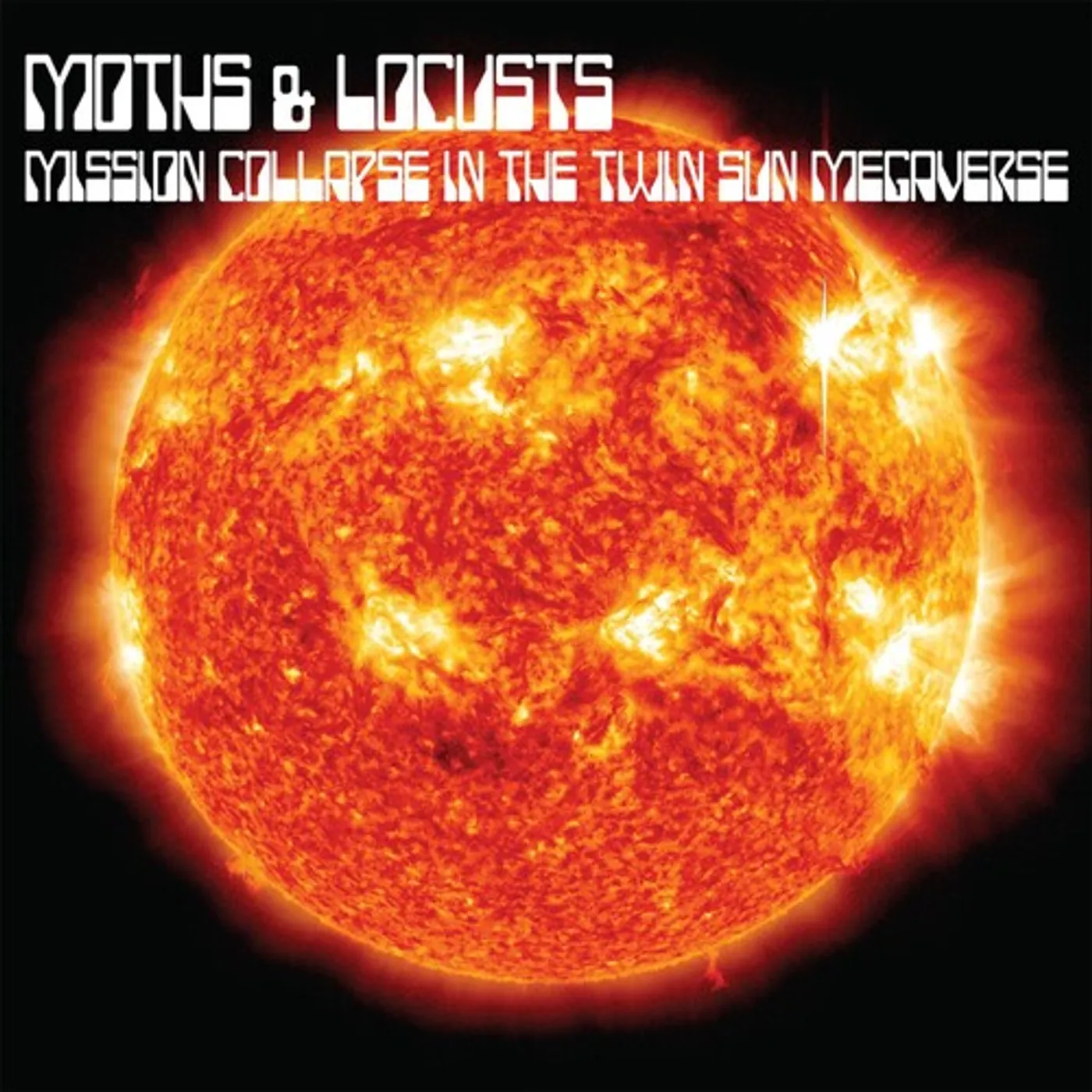 Moths & Locusts LP Vinyl - Mission Collapse In The Twin Sun Megaverse
