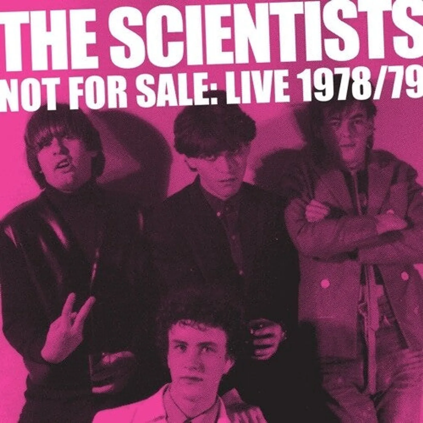 Scientists LP Vinyl - Not For Sale: Live '78/'79