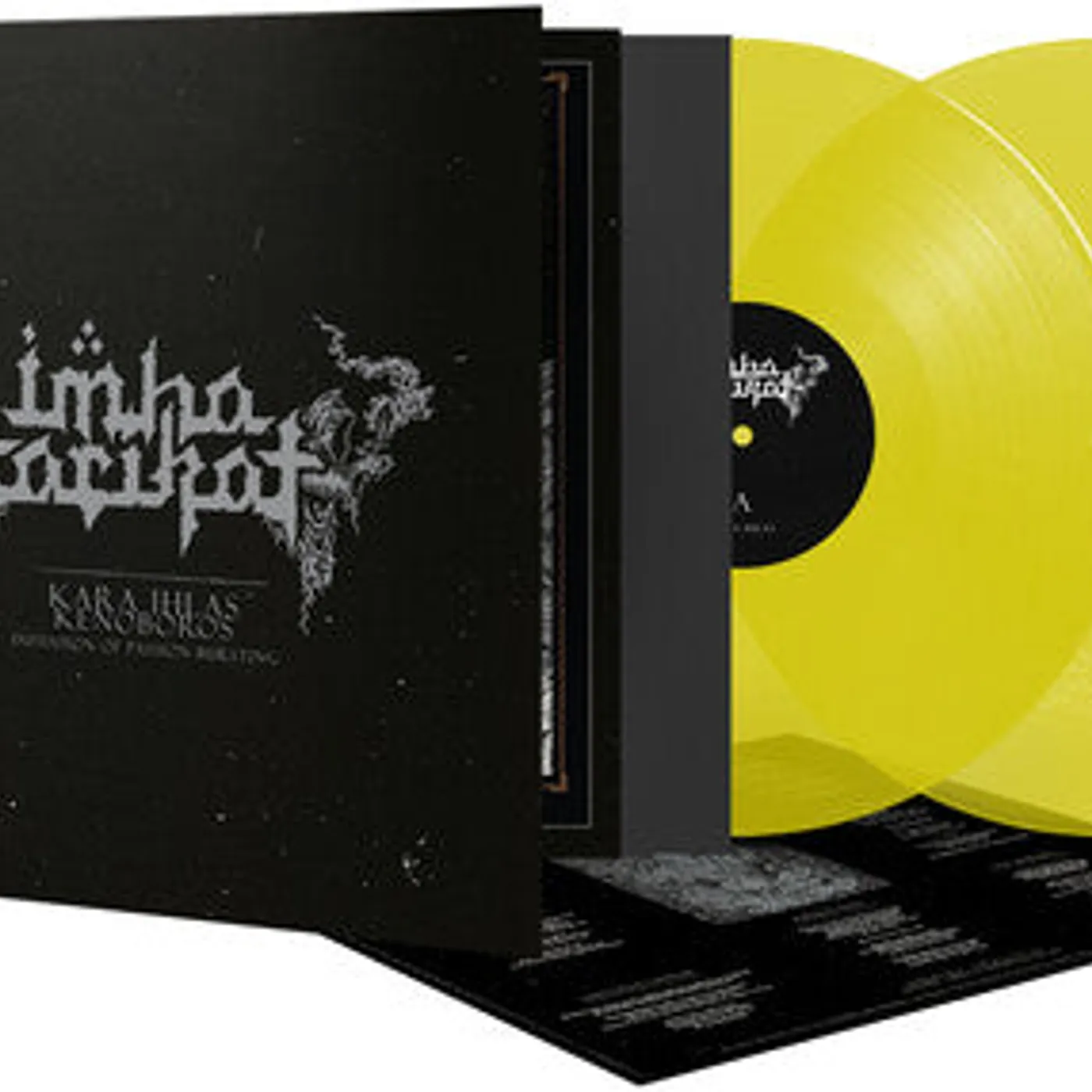 Imha Tarikat LP Vinyl - Kara Ihlas / Kenoboros - Yellow Transparent (Gate Fold)