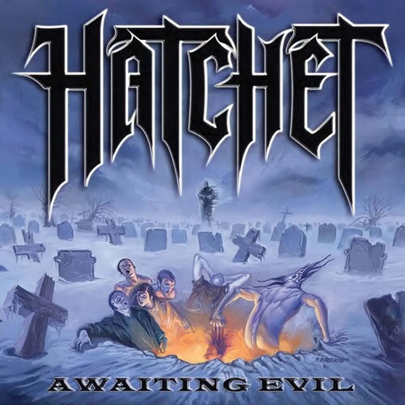 Hatchet LP Vinyl - Awaiting Evil (Reis)