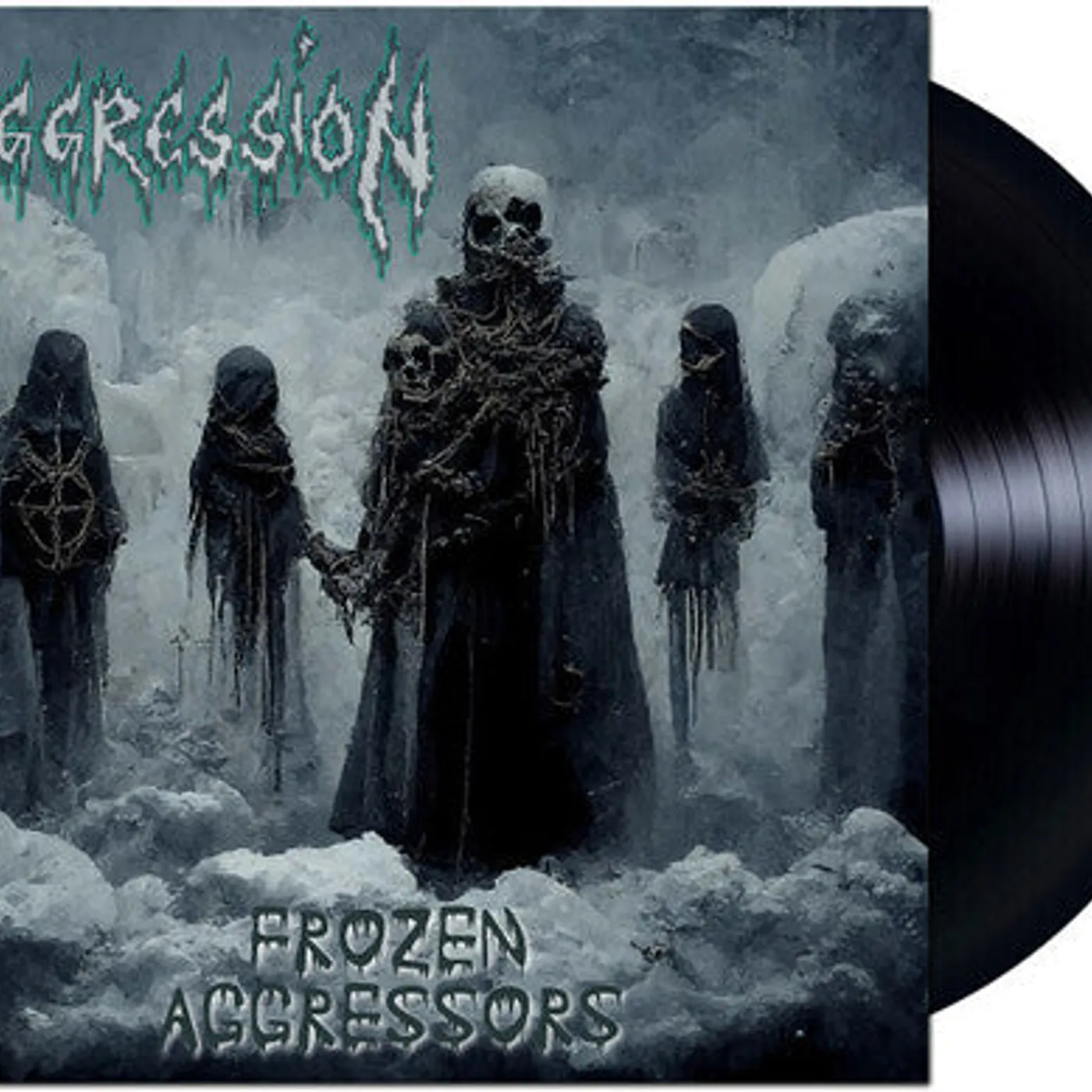 Aggression LP Vinyl - Frozen Aggressors (Ltd)