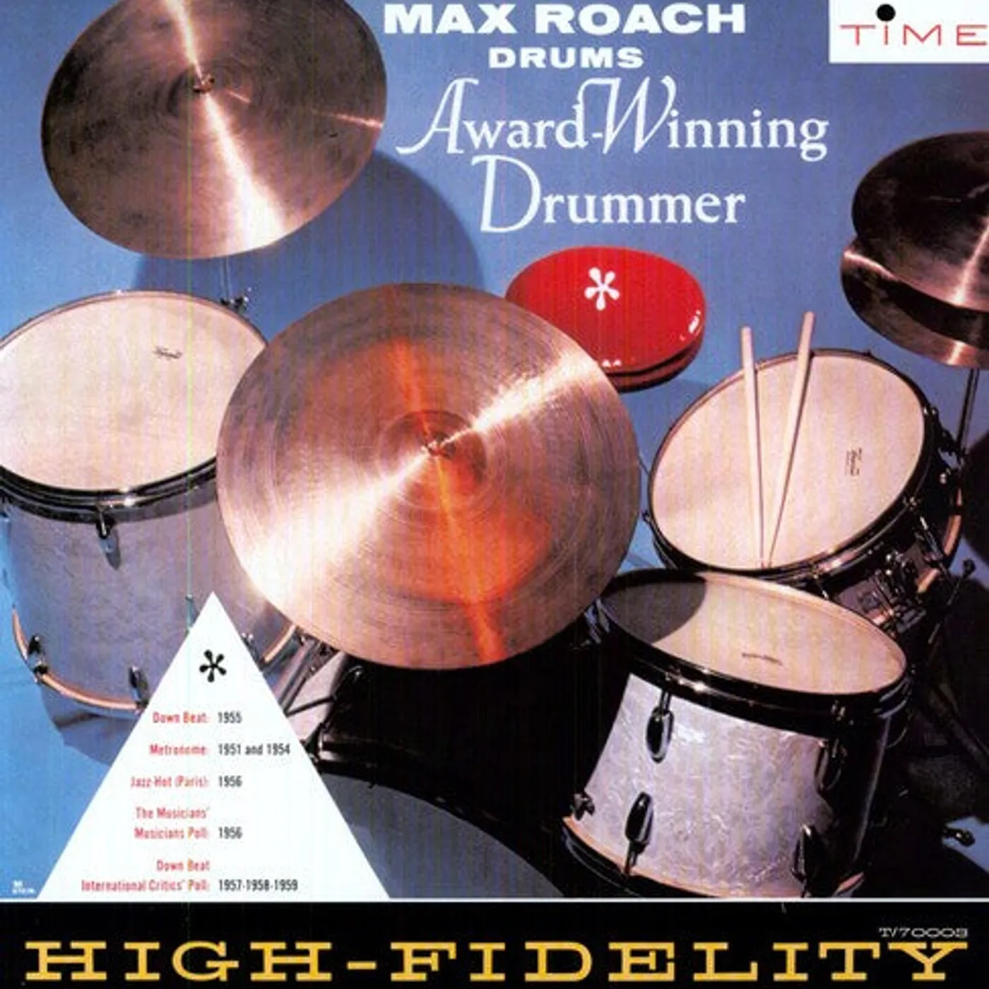 Max Roach LP Vinyl - Award Winning Drummer