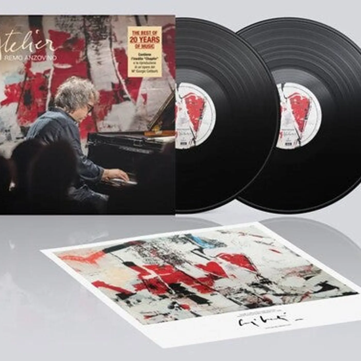 Remo Anzovino LP Vinyl - Atelier (Ita)