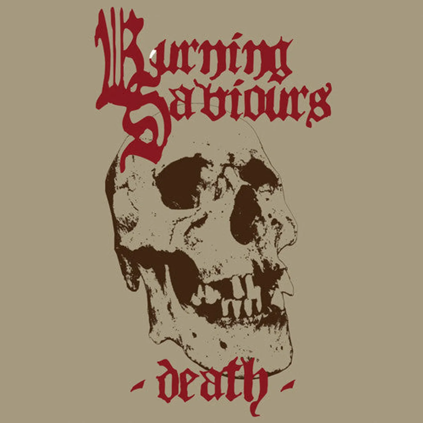 Burning Saviours LP Vinyl - Death (Blk)
