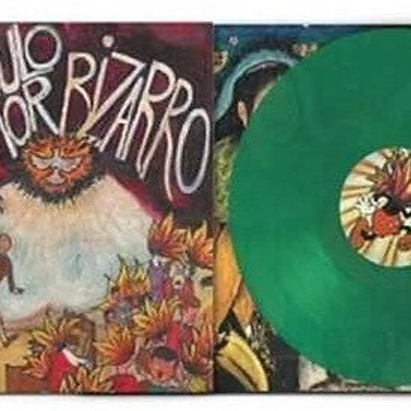 Triángulo de Amor Bizarro LP Vinyl - El Hombre Del Siglo V - Transparent Green Vinyl