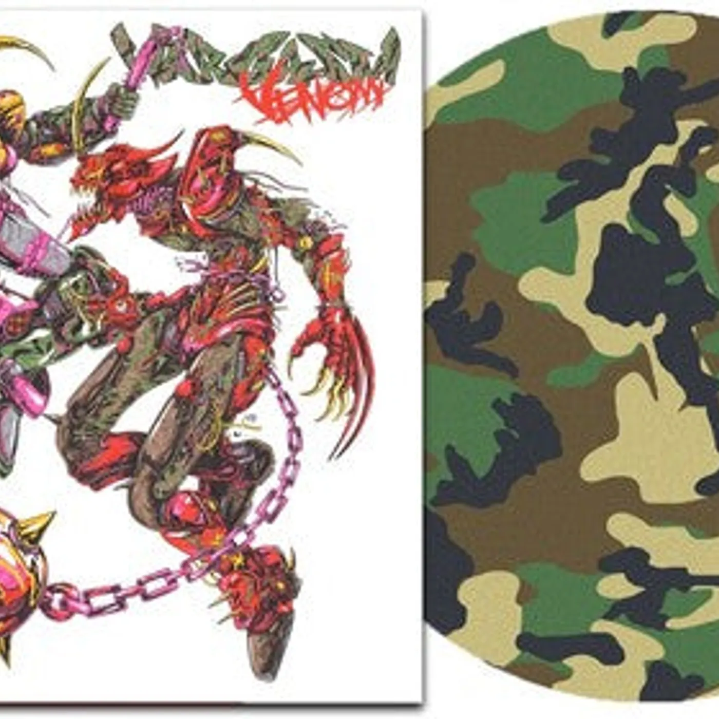 Wargasm (Uk) LP Vinyl - Venom (Ltd) (Pict)