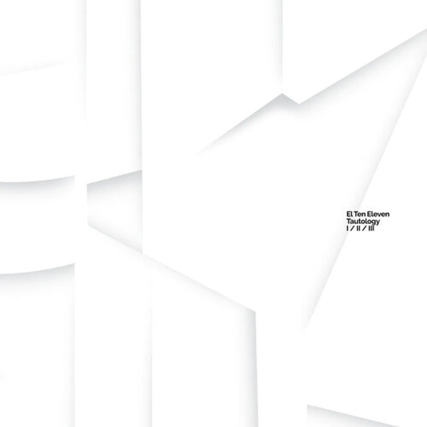 El Ten Eleven LP Vinyl - Tautology - Ultra Clear (Cvnl)