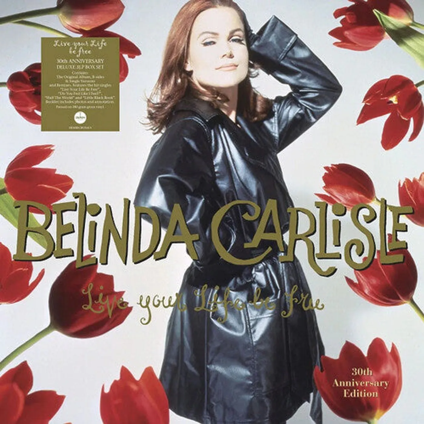 Belinda Carlisle LP Vinyl - Live Your Life Be Free: 30Th Anniversary (Coloured Vinyl)