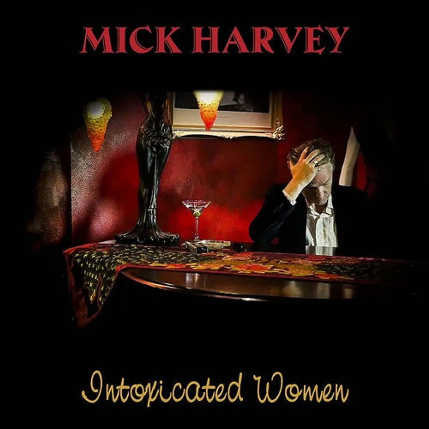 Mick Harvey LP Vinyl - Intoxicated Women (Coloured Vinyl) (Ltd) (Red)