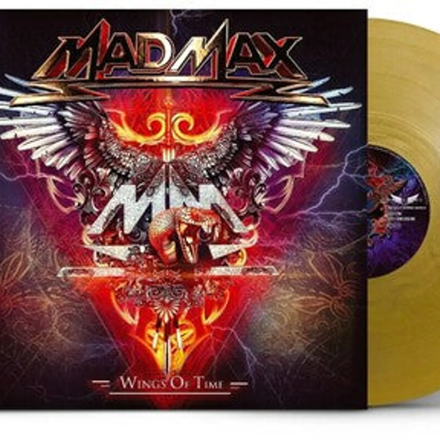 Mad Max LP Vinyl - Wings Of Time - Gold (Coloured Vinyl) (Gol) (Ltd)