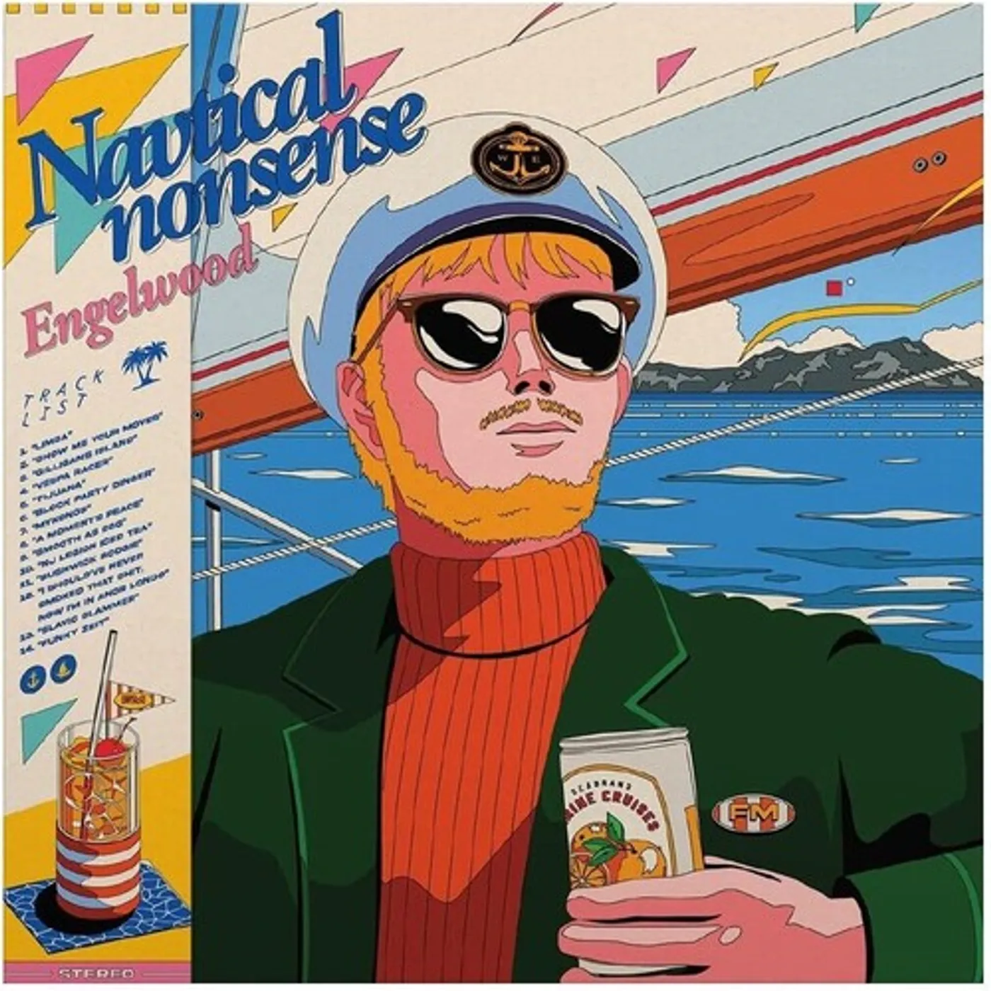Engelwood LP Vinyl - Nautical Nonsense - Blue (Blue) (Coloured Vinyl)