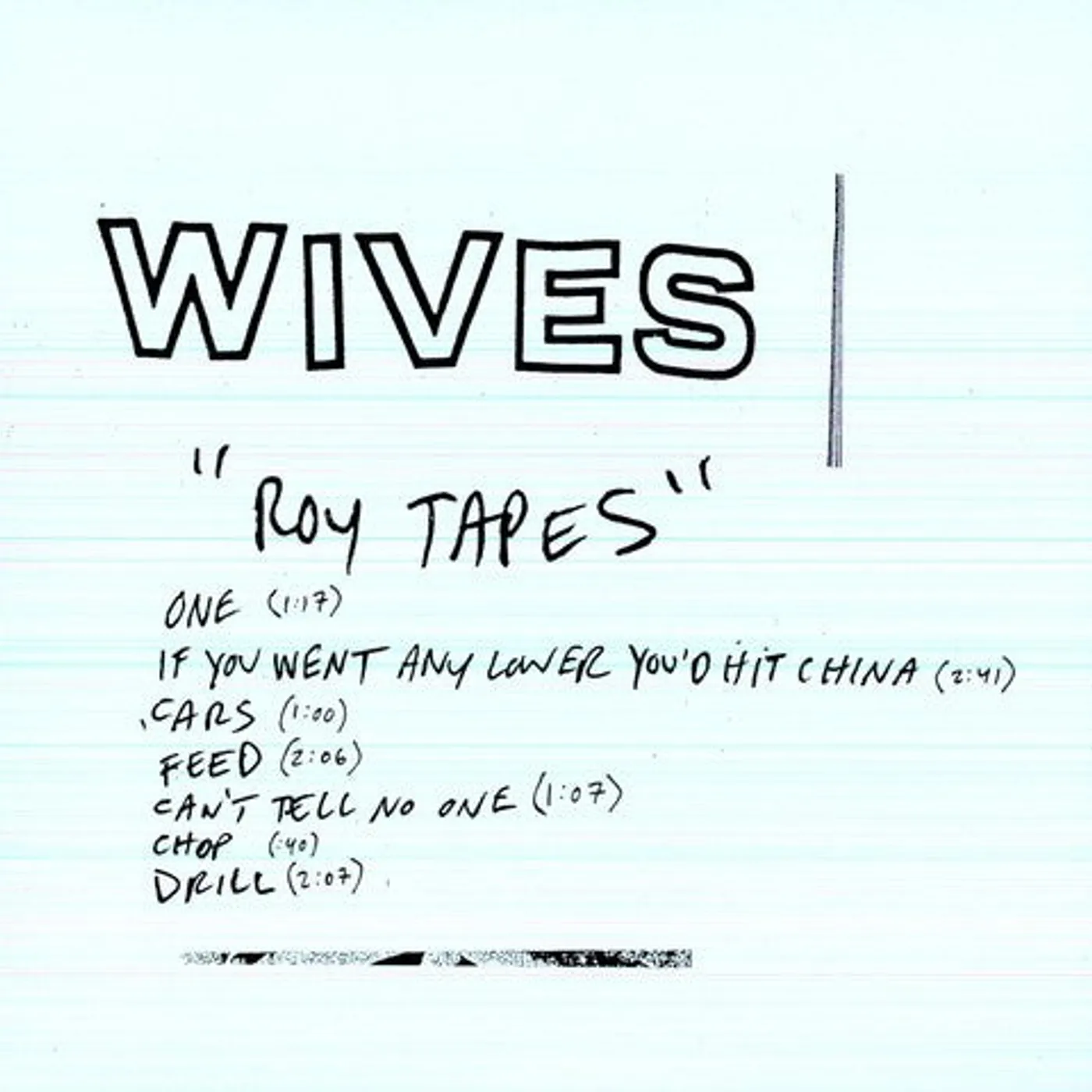 Wives LP Vinyl - Roy Tapes