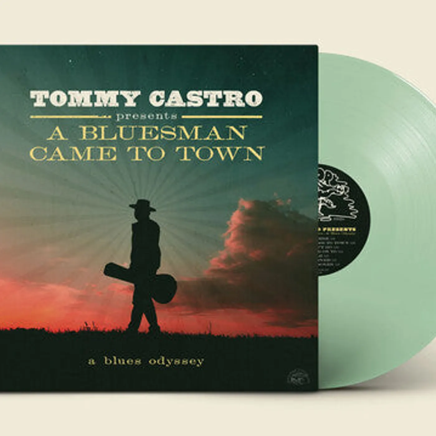Tommy Castro LP Vinyl - Tommy Castro Presents A Bluesman (Cbgr) (Coloured Vinyl)