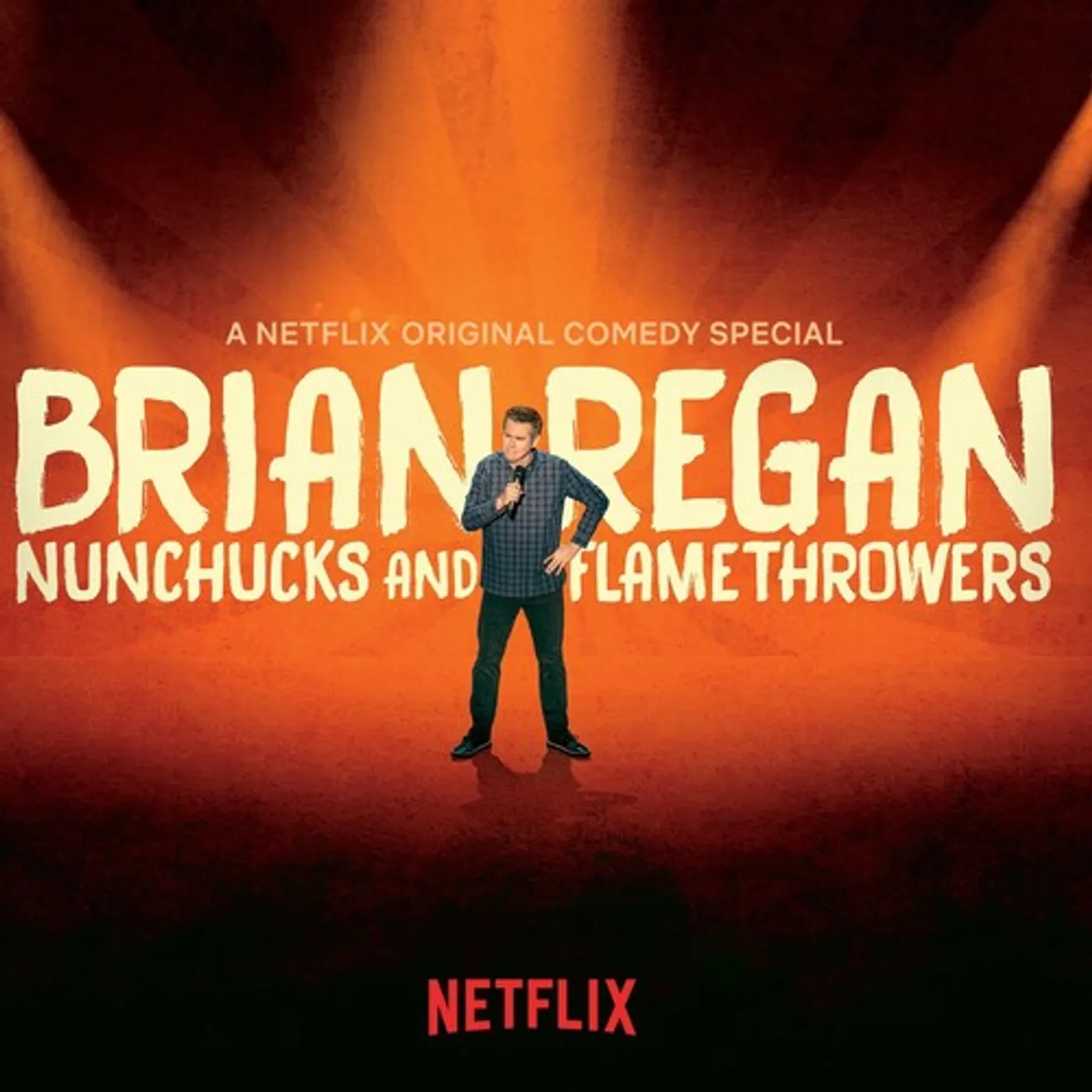 Brian Regan LP Vinyl - Nunchucks & Flamethrowers